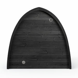 SaunaLife Model G3B Garden Series Outdoor Home Sauna Kit, DIY, Paint Included, Up to 6 Persons