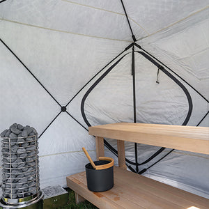 SaunaLife SaunaTrekker Portable Insulated Sauna Tent, Up to 4 Persons 130181