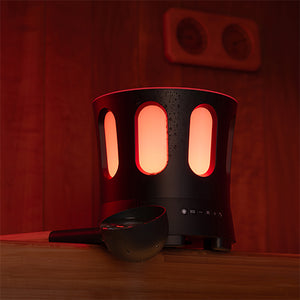 SaunaLife Zone Bluetooth Sauna Bucket and Ladle Set 130069