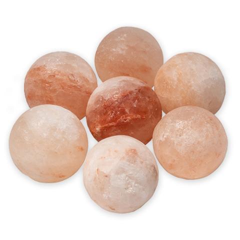 Saunum 7ct Himalayan Salt Set Himalayan Salt Spheres 4745090010053