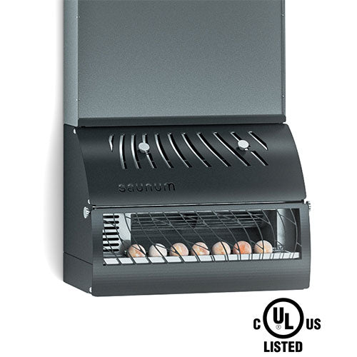 Saunum AirSolo Wall AirSolo Series In-Wall Sauna Temp & Steam Equalizer Adjustable Height 4745090012439