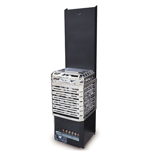 Saunum Air L Series, 9.8kW Sauna Heater with Climate Equalizer, Stainless Steel
