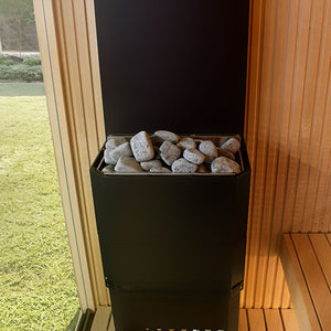 Saunum Air Series 7kW Black Air 7 Sauna Heater with Climate Equalizer 4745090017847
