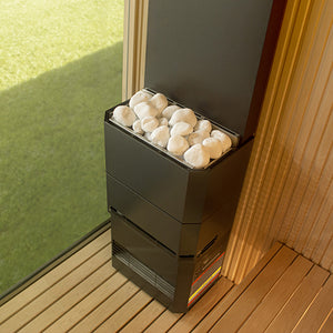 Saunum Air Series 7kW Black Air 7 Sauna Heater with Climate Equalizer 4745090017847