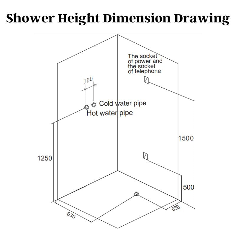 Mesa Steam Shower WS-702A