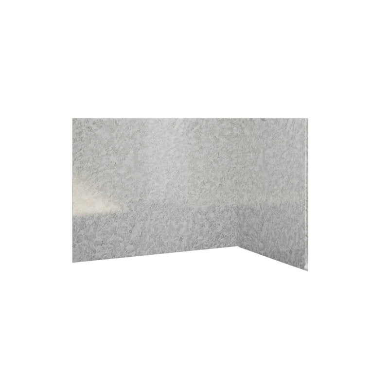Avora Bath Silverstone Acrylic Alcove Shower System 60"W x 30"D x 96"H 6030LTAV6036SSNWS