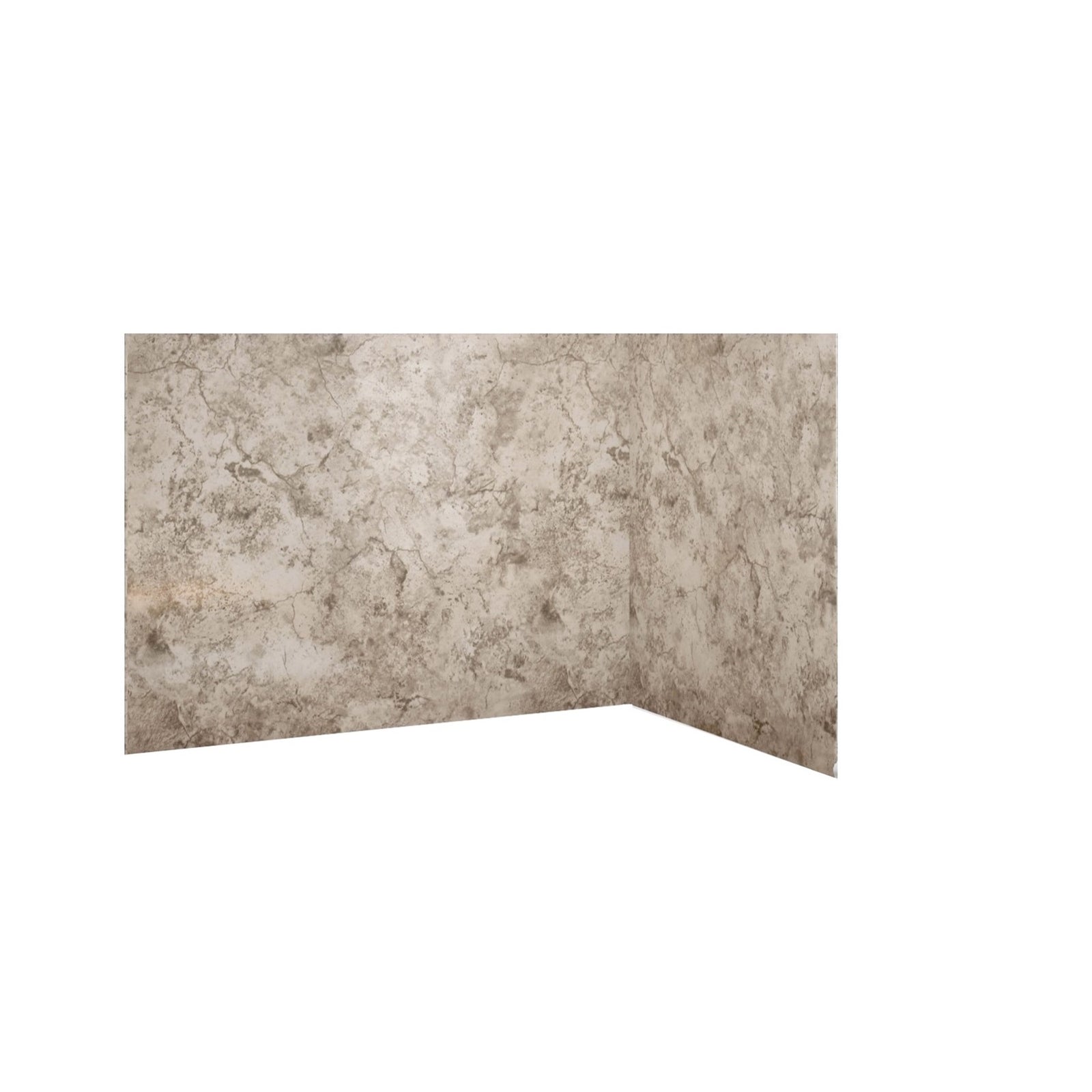 Avora Bath Smooth Ridgestone Acrylic Alcove Shower Walls 60 W x 36-in D x 96-in H AV6036RSWS