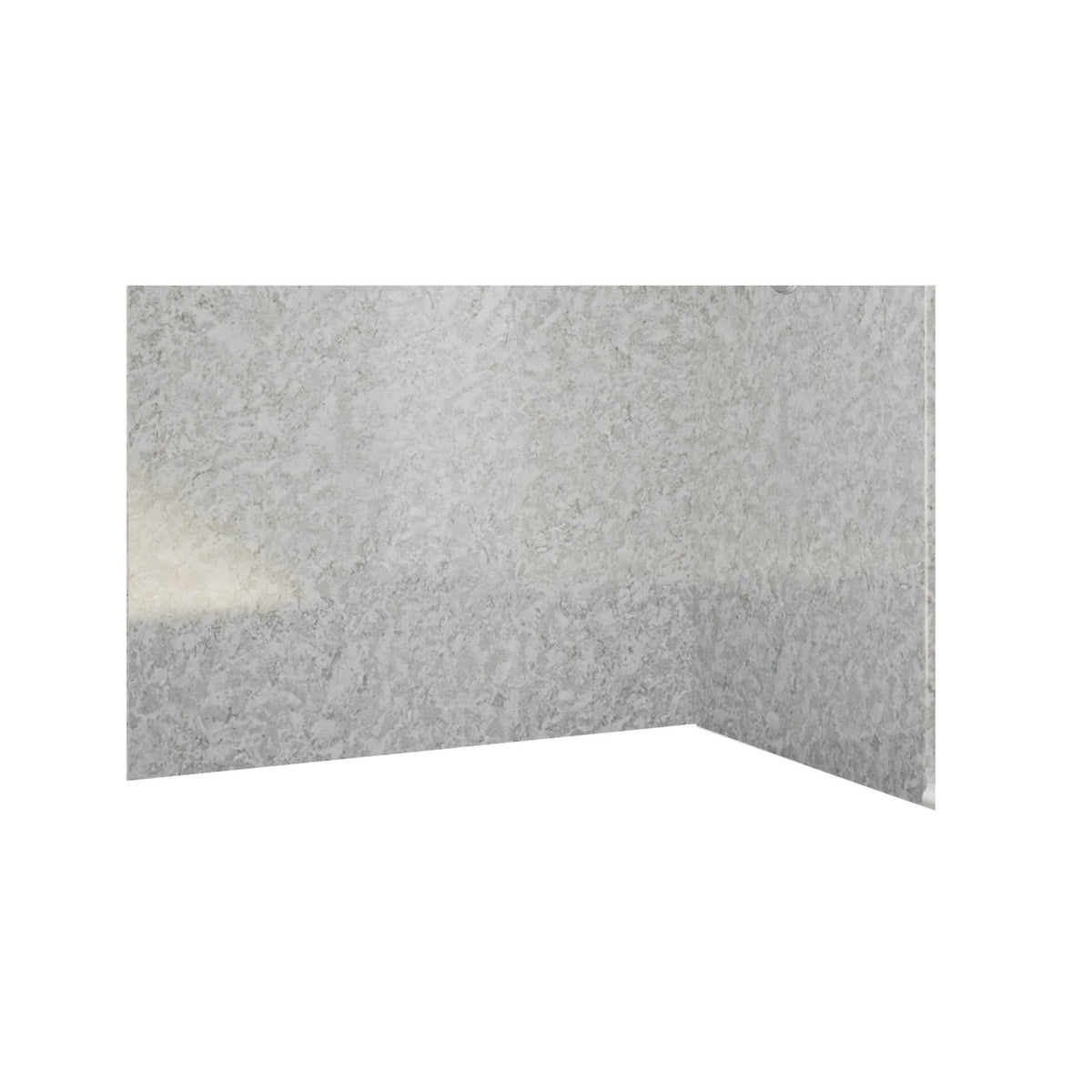 Avora Bath Smooth Silverstone Acrylic Large Shower Walls 66"W x 40"D x 105"H AV6640SSNWS