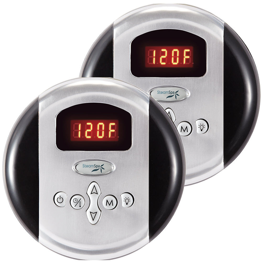 SteamSpa Programmable Dual Control Panels G-SC-2-75