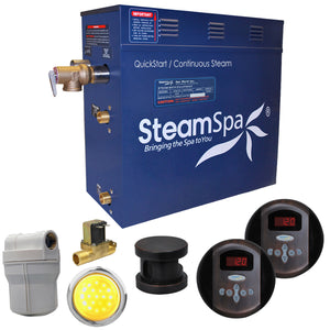 SteamSpa Royal 6 KW QuickStart Acu-Steam Bath Generator Package RY600
