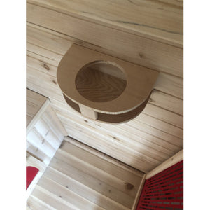 SunRay Sauna Cayenne 4 Person Outdoor Infrared Sauna - Ceramic Heat HL400D3