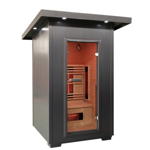 SunRay Logan 2-Person Outdoor Infrared Sauna 200D6