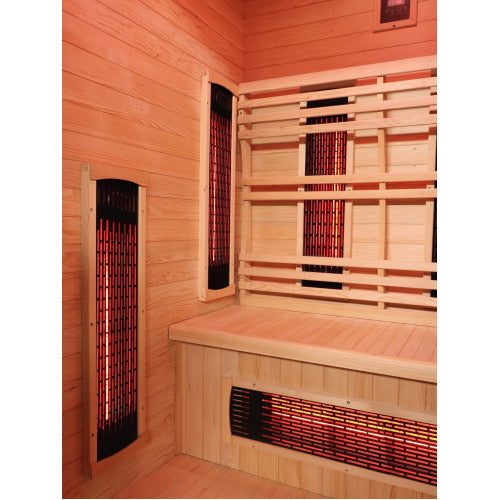 SunRay Logan 2-Person Outdoor Infrared Sauna 200D6