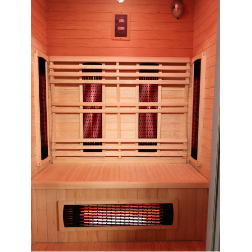 SunRay Logan 2-Person Outdoor Infrared Sauna 200D6