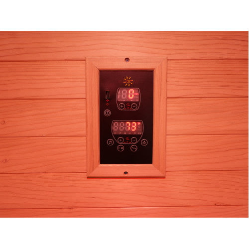 SunRay Logan 2-Person Outdoor Infrared Sauna 200D6