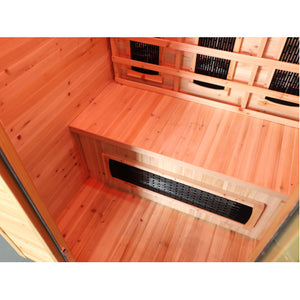 SunRay Sauna Burlington 2-Person Outdoor Infrared Sauna HL200D3