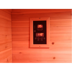SunRay Sauna Burlington 2-Person Outdoor Infrared Sauna HL200D3
