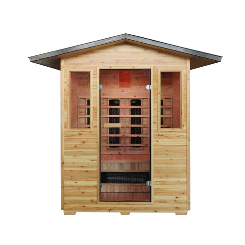 SunRay Sauna Grandby 3 Person Outdoor Infrared Sauna HL300D3