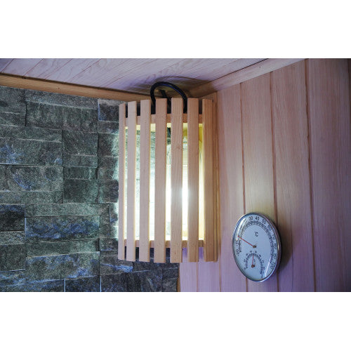 Sunray Westlake 3-Person Luxury Indoor Traditional Sauna with 6kW Harvia Heater 300LX