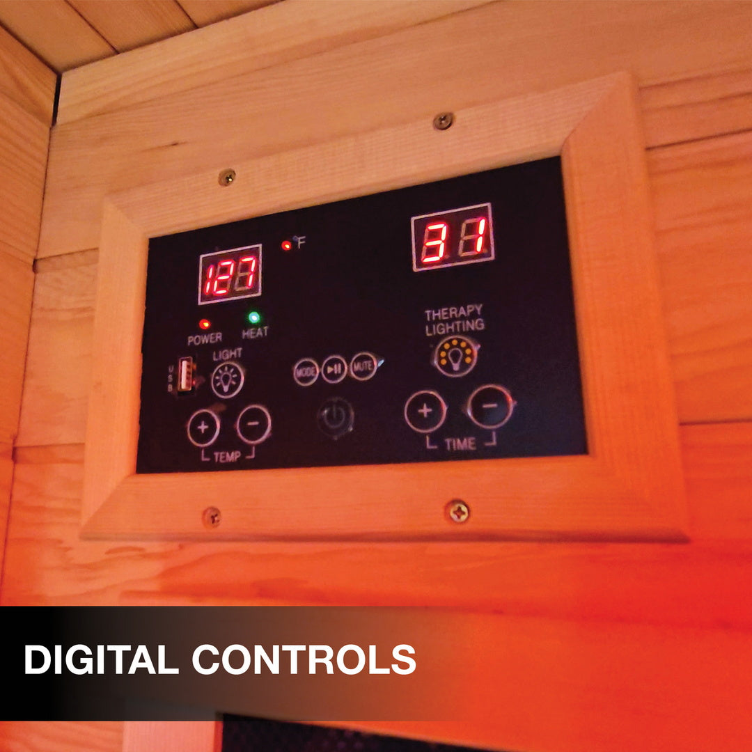 Sweat Therapy Tremblant 2 Person Sauna KY-10023