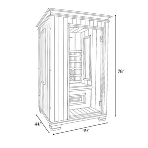 Therasauna One Person Far-Infrared Sauna TS4945