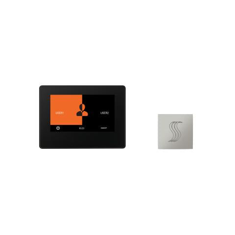 ThermaSol 7" Square ThermaTouch Steam Shower Control SteamVection Steam Head TT7-SVSQ