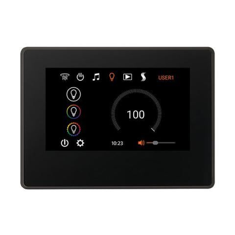 ThermaSol 7" Square ThermaTouch Steam Shower Control SteamVection Steam Head TT7-SVSQ