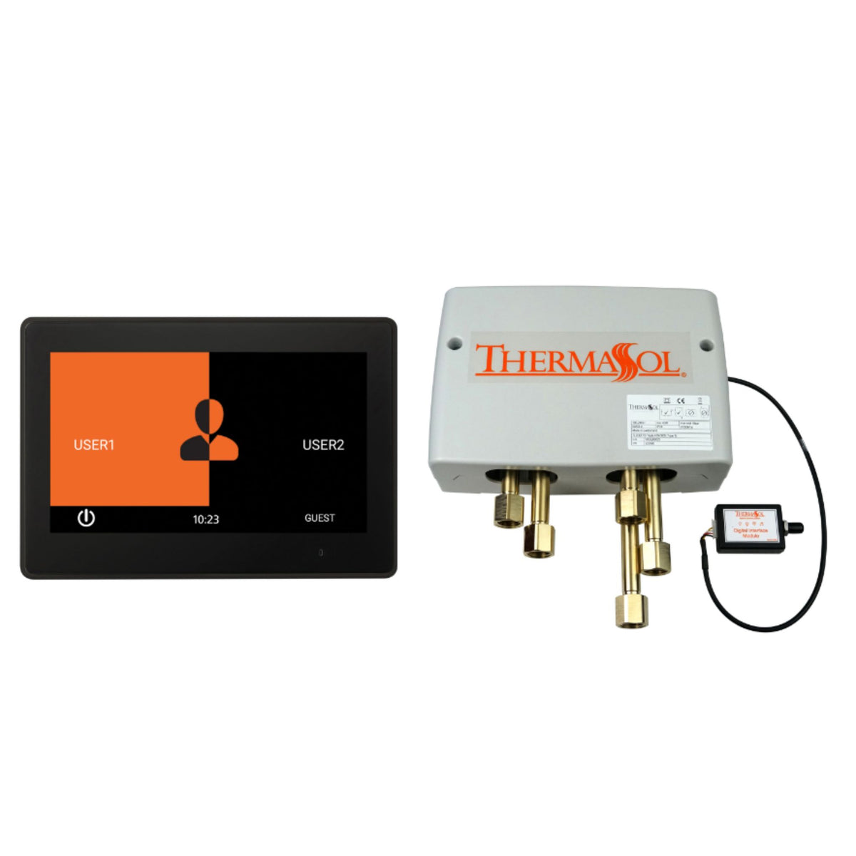 ThermaSol Digital Shower Package with 10" ThermaTouch Trim Upgraded DSPU-TT10