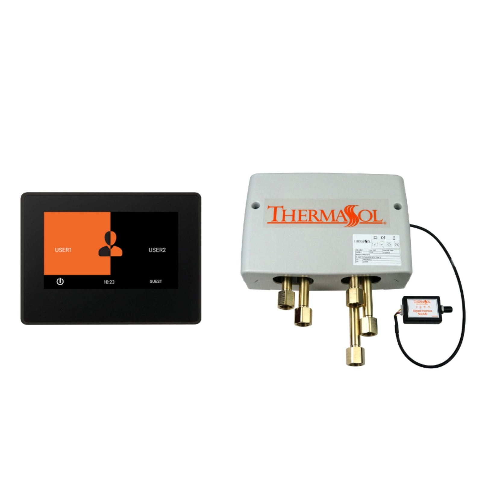 ThermaSol Digital Shower Package with 7" ThermaTouch DSP-TT7