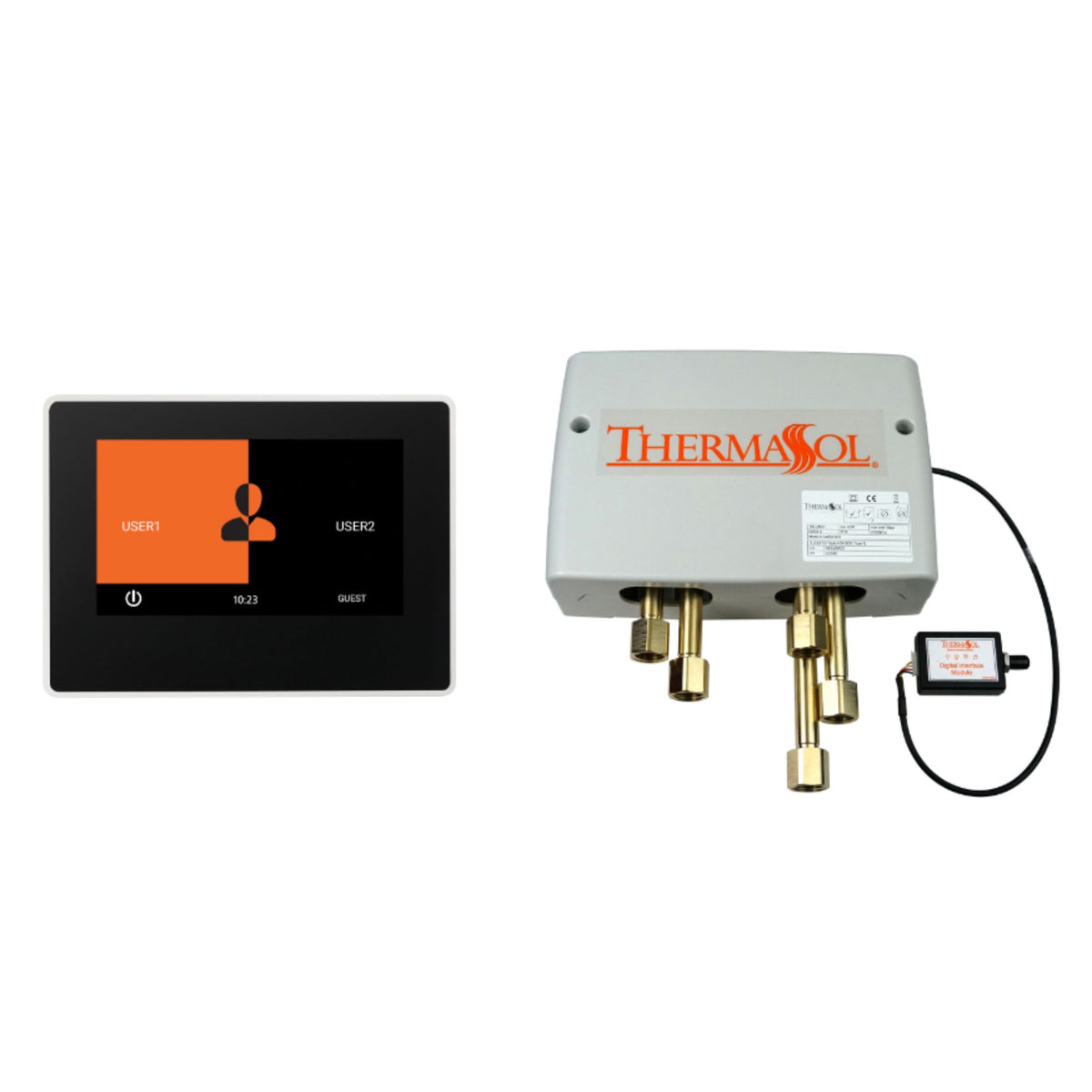 ThermaSol Digital Shower Package with 7" ThermaTouch DSP-TT7