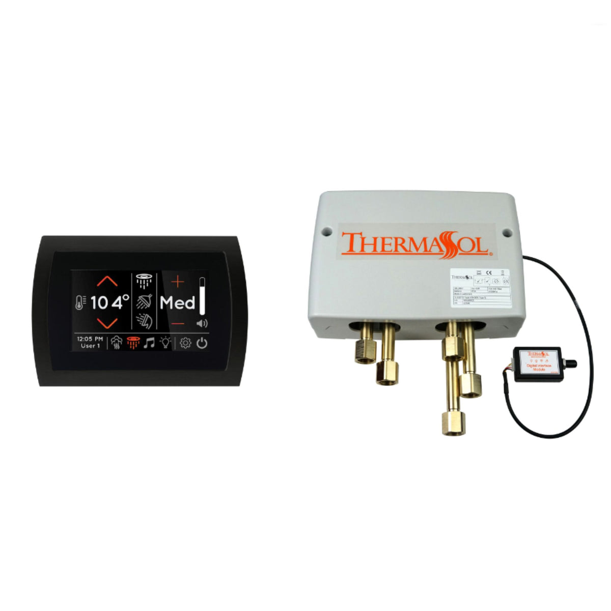 ThermaSol Digital Shower Package with SignaTouch DSP-SIG