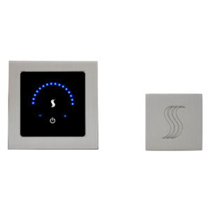 ThermaSol MTMR-SVSQ MicroTouch Steam Shower Control with Square SteamVection Steamhead