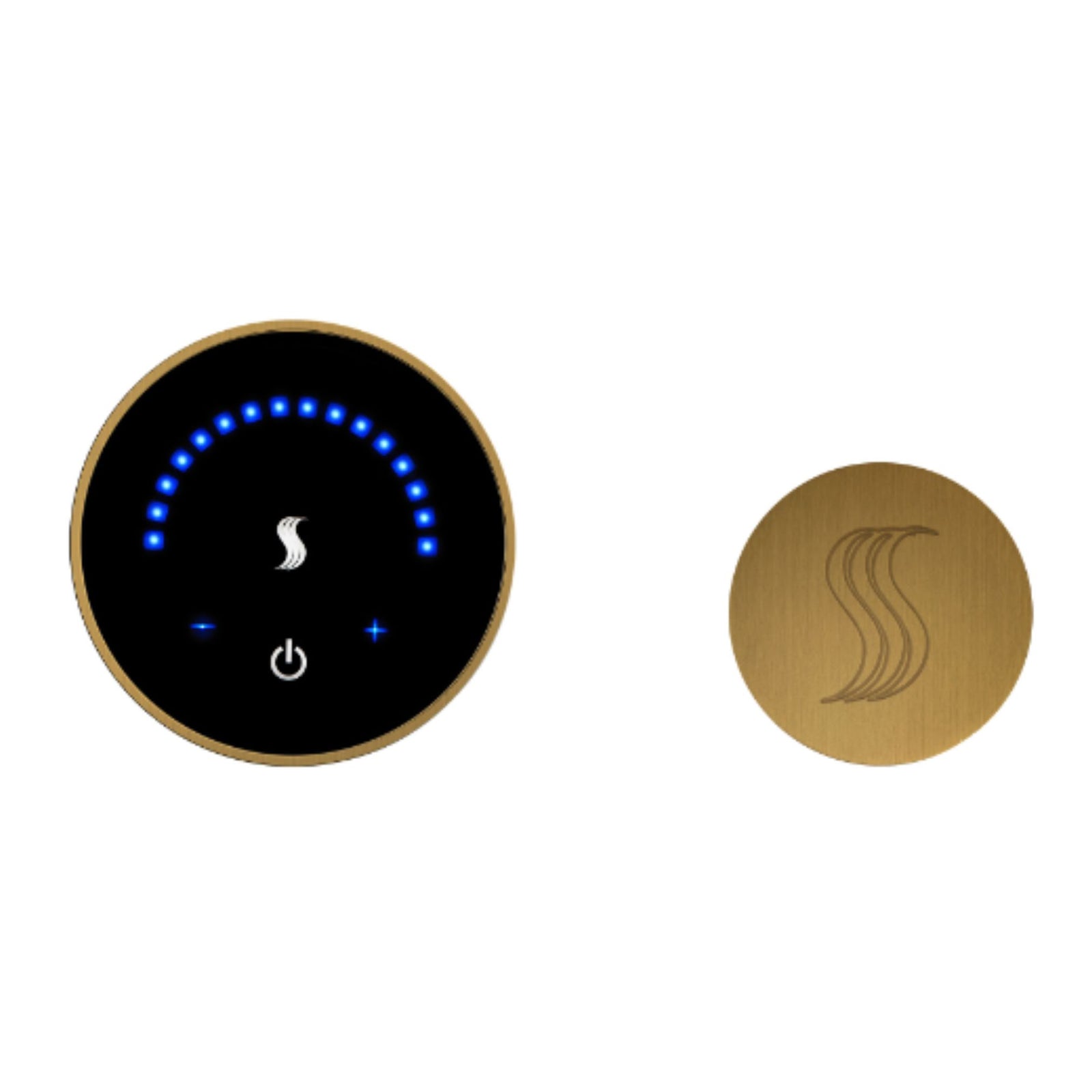 ThermaSol MicroTouch Steam Shower Control with SteamVection Steamhead MTC-SVRD