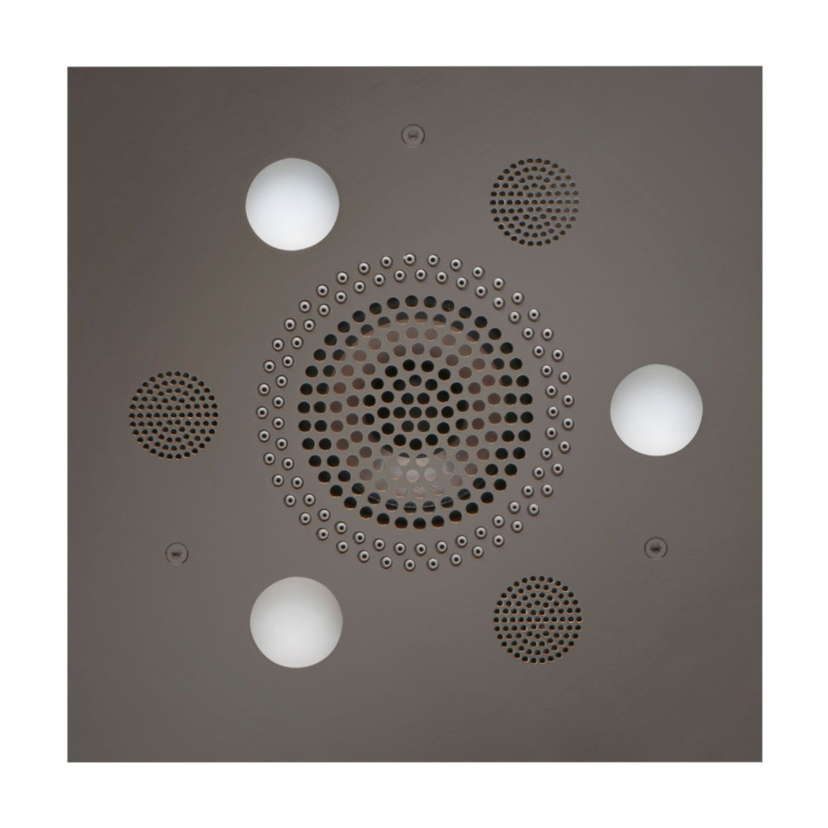 ThermaSol Serenity Light & Sound Rainhead SLSRSQ