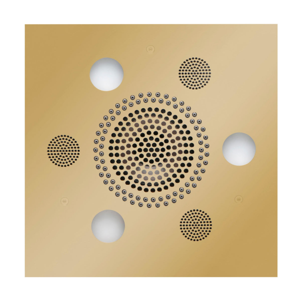 ThermaSol Serenity Light & Sound Rainhead SLSRSQ