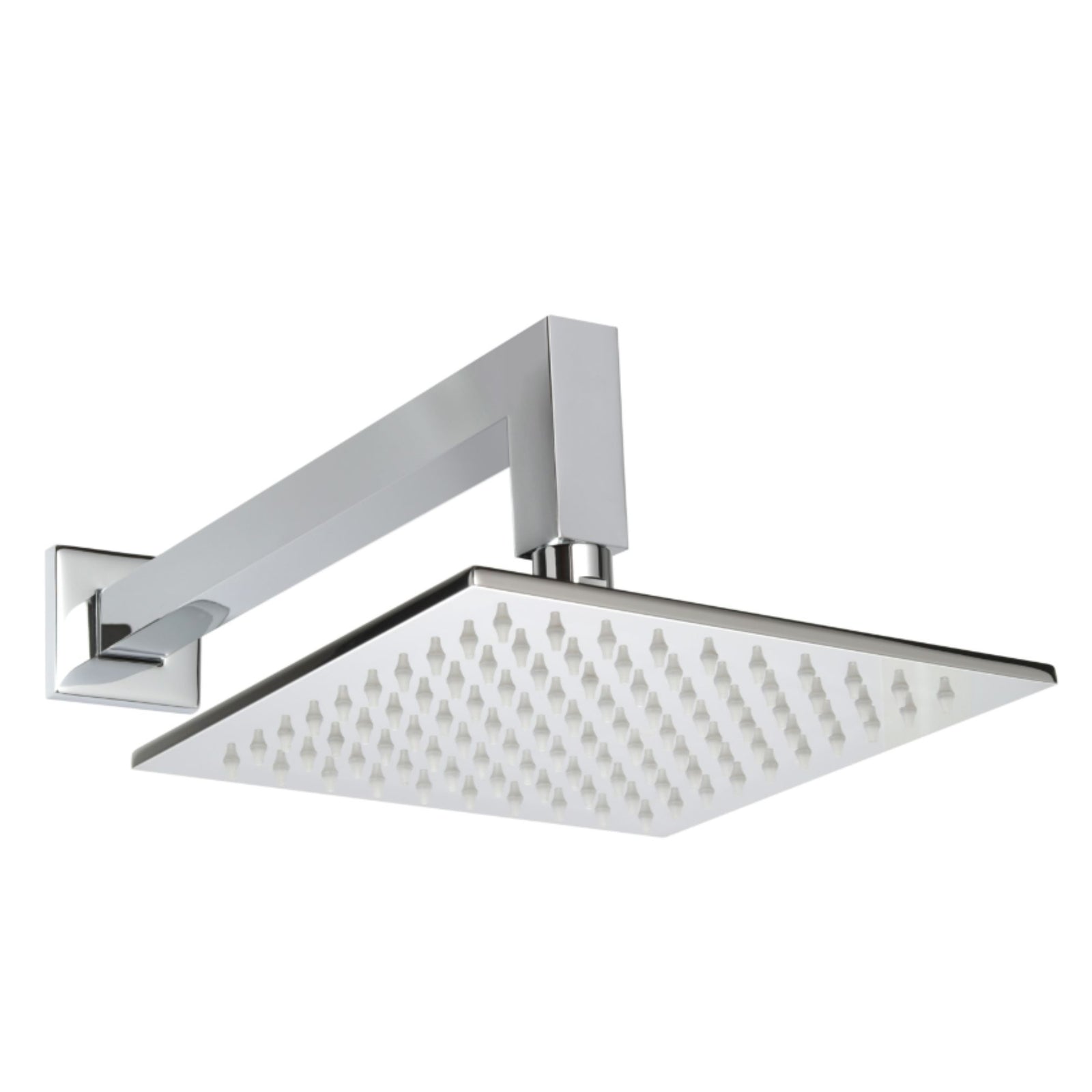 ThermaSol Square Rainhead with Shower Arm 15-1012