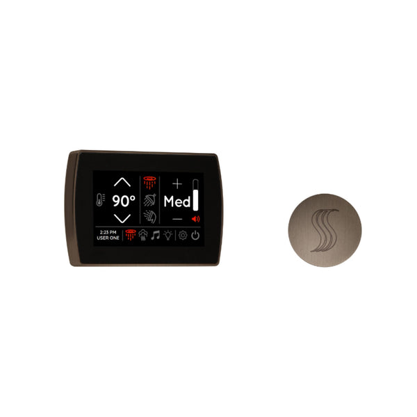 ThermaSol SignaTouch 5-Inch Recessed Steam Control Package With Serenity System [WSTPSS] (SAK35159)