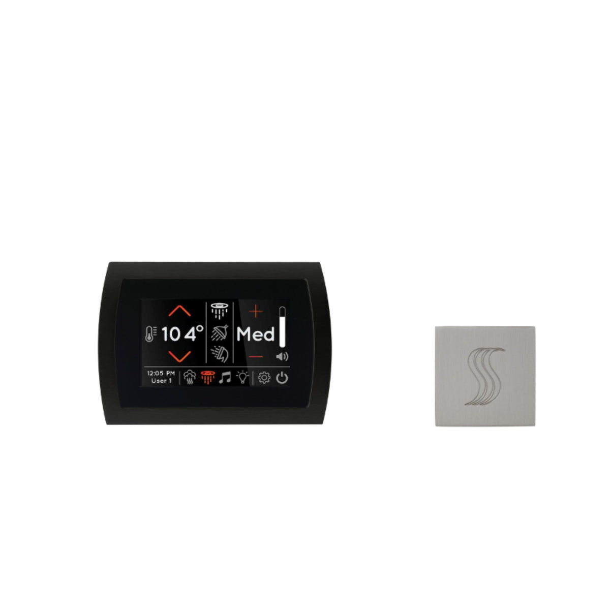 ThermaSol 5" Signatouch Control and Square SteamVection Steam Head STC-SVSQ