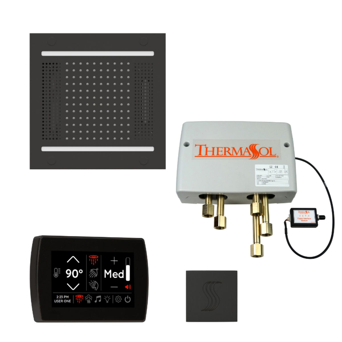 ThermaSol The Total Wellness Package Hydrovive14 with SignaTouch Square TWPH14SS