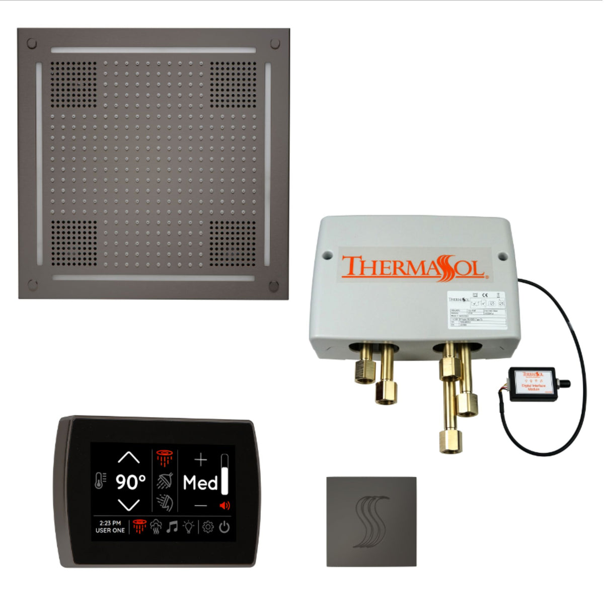 ThermaSol The Total Wellness Package Hydrovive with SignaTouch Square TWPHSS