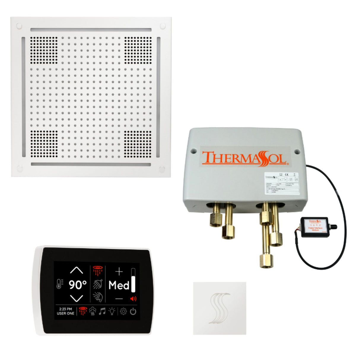 ThermaSol The Total Wellness Package Hydrovive with SignaTouch Square TWPHSS