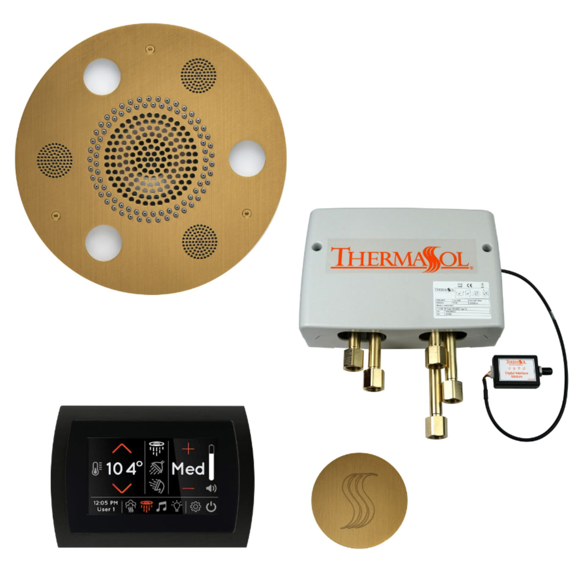 ThermaSol The Total Wellness Package with SignaTouch Round TWPSR