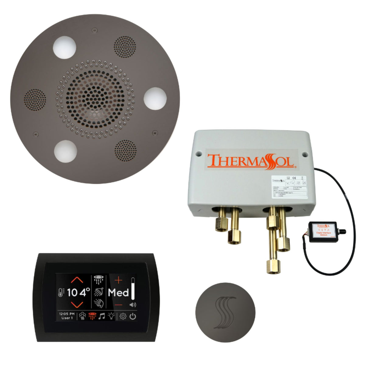 ThermaSol The Total Wellness Package with SignaTouch Round TWPSR