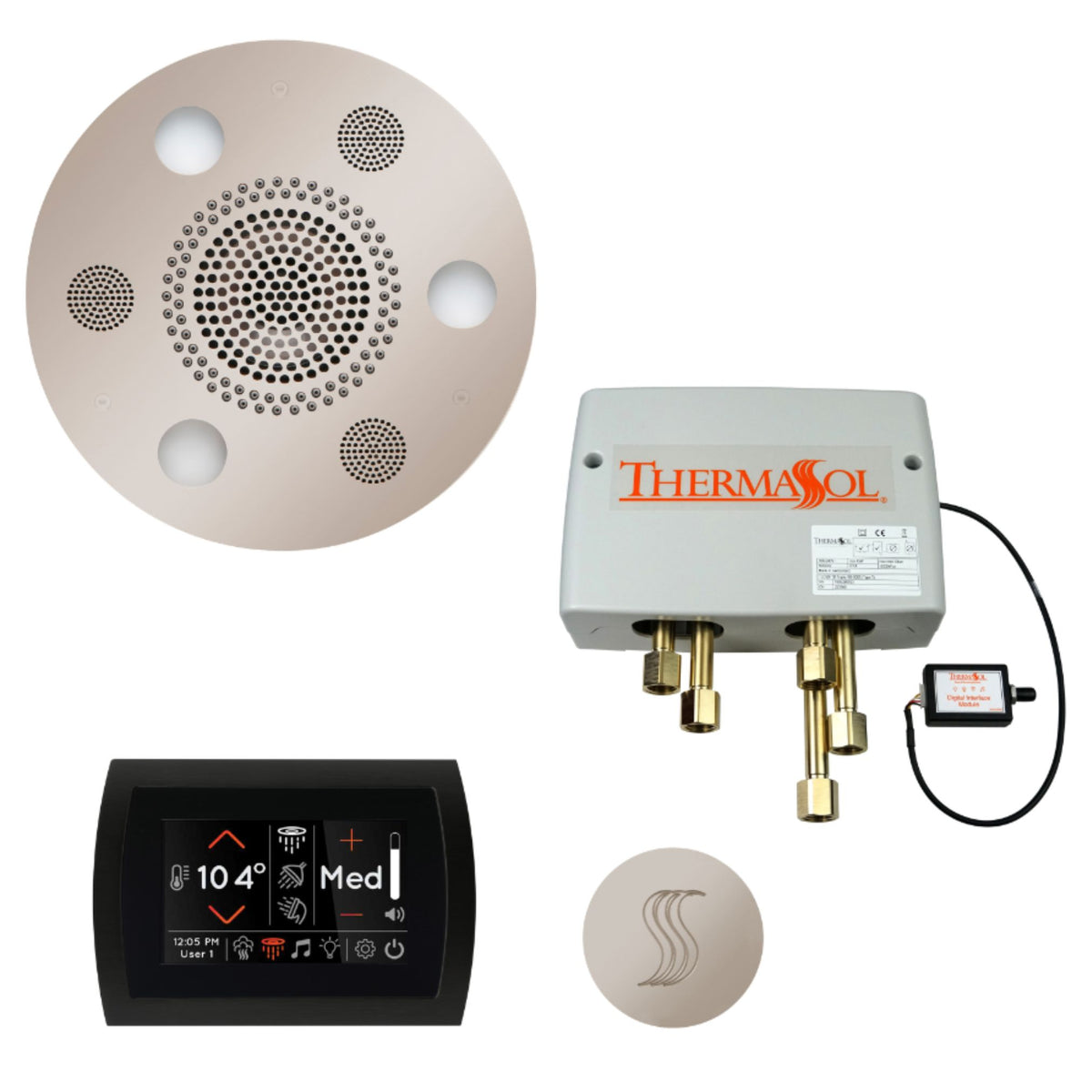 ThermaSol The Total Wellness Package with SignaTouch Round TWPSR