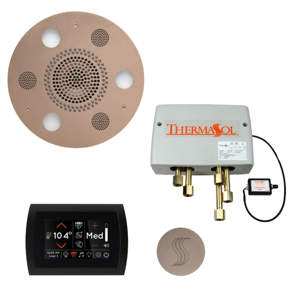 ThermaSol The Total Wellness Package with SignaTouch Round TWPSR