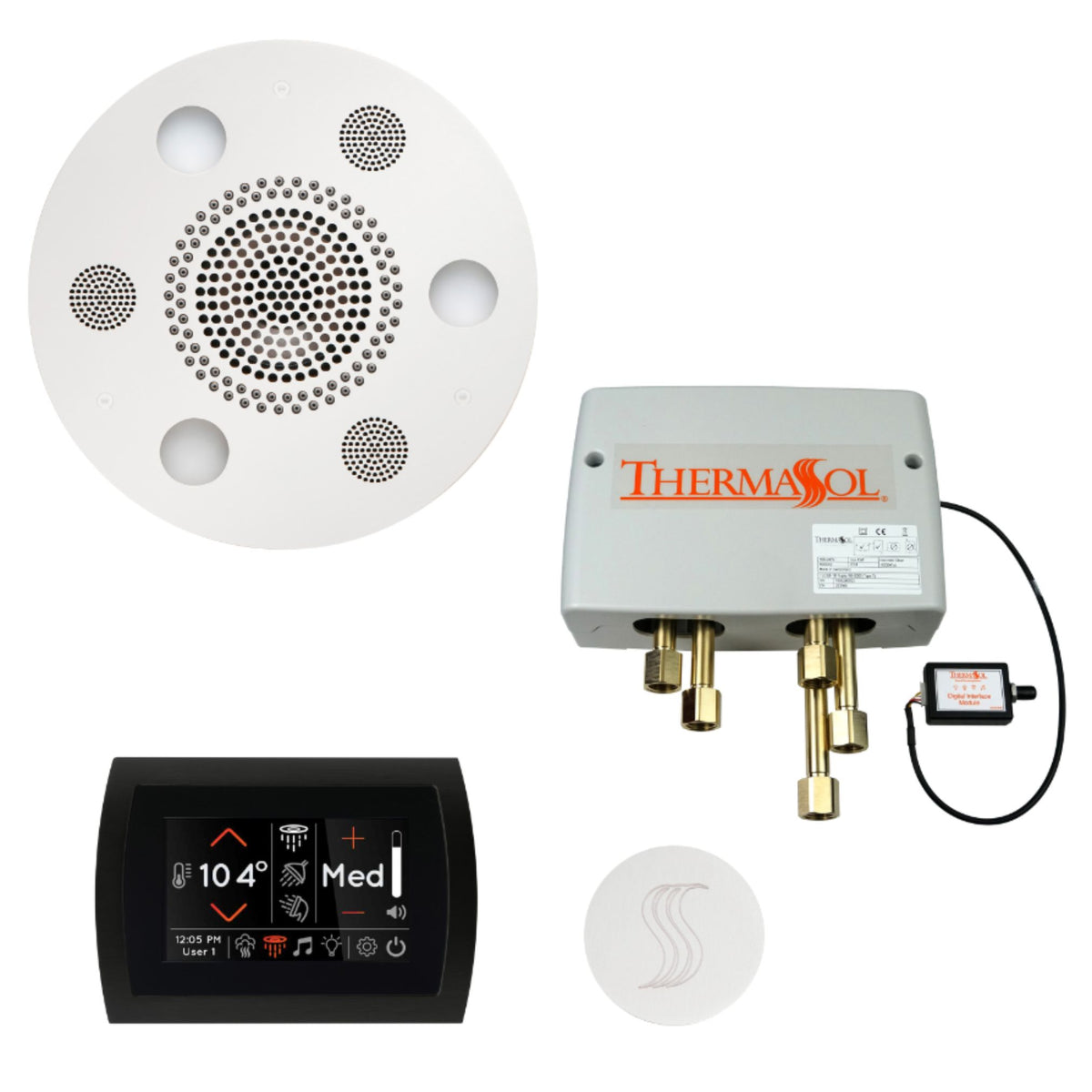 ThermaSol The Total Wellness Package with SignaTouch Round TWPSR