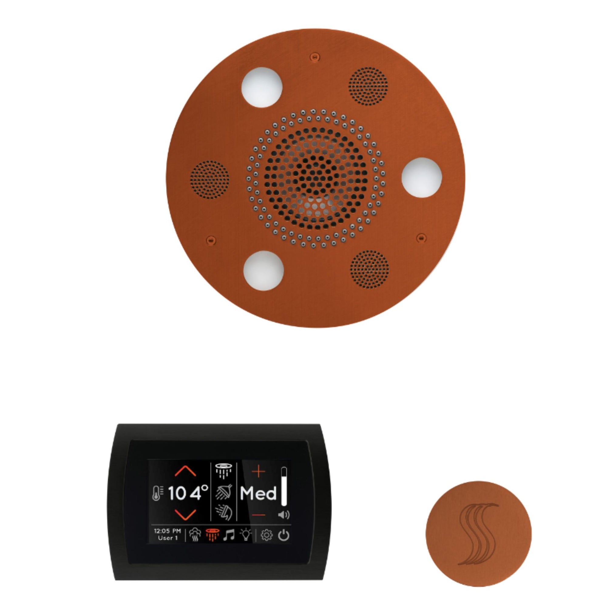 ThermaSol The Wellness Steam Package with SignaTouch Round WSTPSR