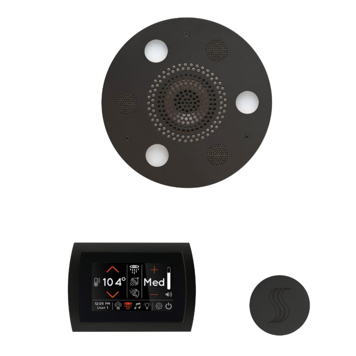 ThermaSol The Wellness Steam Package with SignaTouch Round WSTPSR