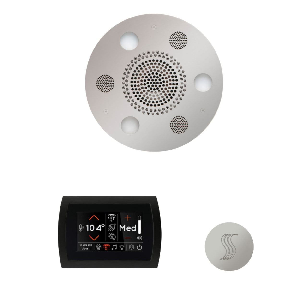 ThermaSol The Wellness Steam Package with SignaTouch Round WSTPSR