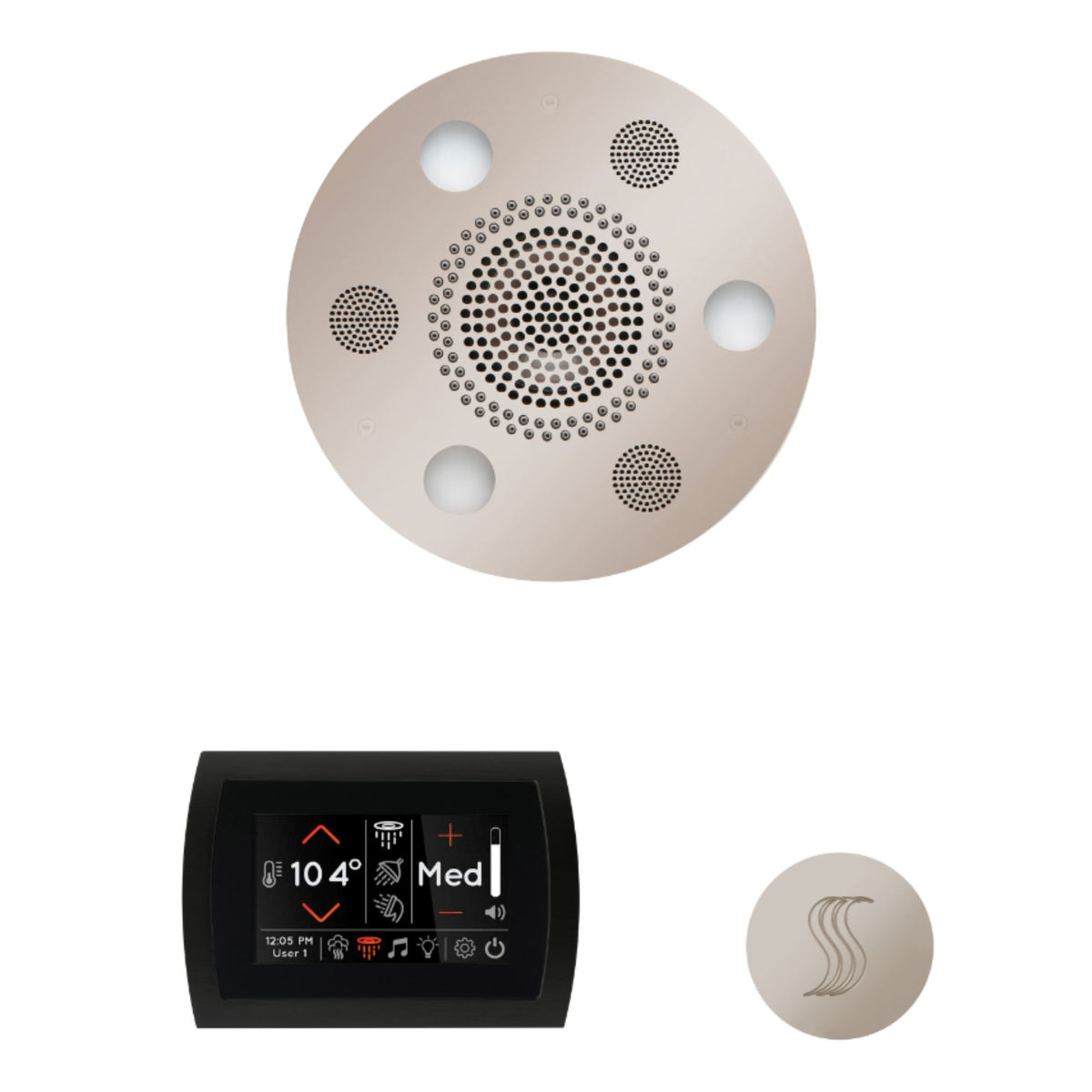 ThermaSol The Wellness Steam Package with SignaTouch Round WSTPSR